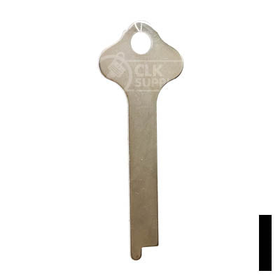 Uncut Key Blank | Eagle | 1215A Flat Steel-Bit-Tubular-Key Ilco