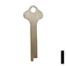 Uncut Key Blank | Eagle | 1215A Flat Steel-Bit-Tubular-Key Ilco