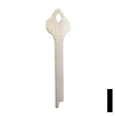 Uncut Key Blank | Eagle | 1215A Flat Steel-Bit-Tubular-Key Ilco