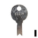 Uncut Key Blank | Eagle, Bell | BD128 Flat Steel-Bit-Tubular-Key Framon Manufacturing Company, Inc