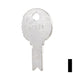 Uncut Key Blank | Eagle, Bell | BD128 Flat Steel-Bit-Tubular-Key Framon Manufacturing Company, Inc