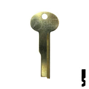 Uncut Key Blank | Flat Steel | LB3 Flat Steel-Bit-Tubular-Key Ilco