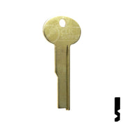 Uncut Key Blank | Flat Steel | LB3 Flat Steel-Bit-Tubular-Key Ilco
