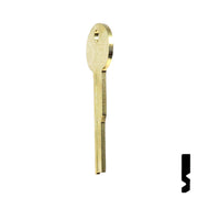 Uncut Key Blank | Flat Steel | LB3 Flat Steel-Bit-Tubular-Key Ilco