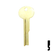 Uncut Key Blank | Flat Steel | LB3 Flat Steel-Bit-Tubular-Key Ilco