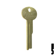 Uncut Key Blank | Flat Steel | LB3 Flat Steel-Bit-Tubular-Key Ilco