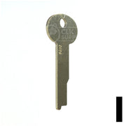 Uncut Key Blank | Flat Steel | S&G | 1063B Flat Steel-Bit-Tubular-Key Ilco