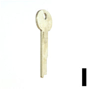 Uncut Key Blank | Flat Steel | S&G | 1063B Flat Steel-Bit-Tubular-Key Ilco