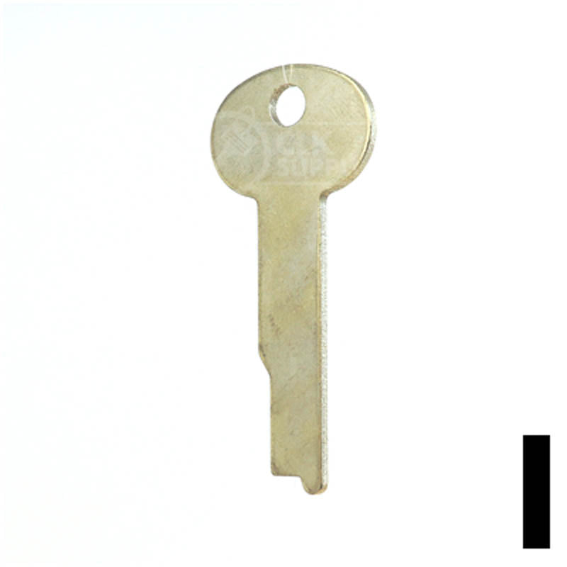Uncut Key Blank | Flat Steel | S&G | 1063B Flat Steel-Bit-Tubular-Key Ilco