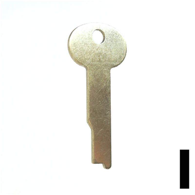 Uncut Key Blank | Flat Steel | S&G | 1063B Flat Steel-Bit-Tubular-Key Ilco