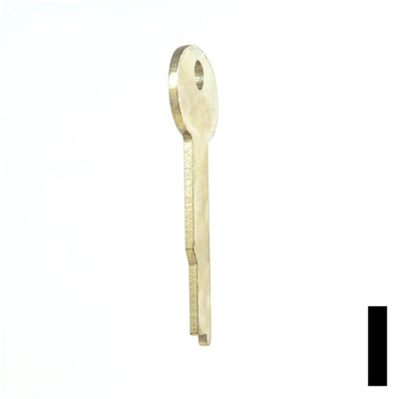 Uncut Key Blank | Flat Steel | S&G | 1063B Flat Steel-Bit-Tubular-Key Ilco