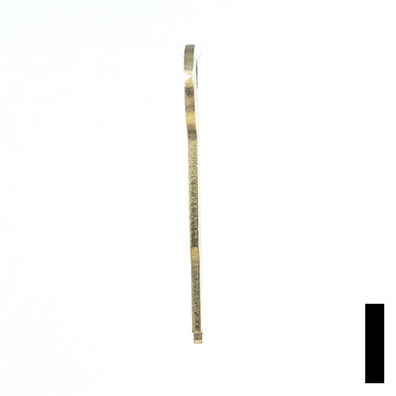 Uncut Key Blank | Flat Steel | S&G | 1063B Flat Steel-Bit-Tubular-Key Ilco