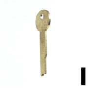 Uncut Key Blank | Flat Steel | S&G | 1063B Flat Steel-Bit-Tubular-Key Ilco