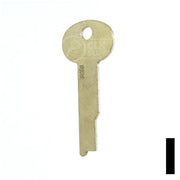 Uncut Key Blank | Flat Steel | S&G | 1063B Flat Steel-Bit-Tubular-Key Ilco