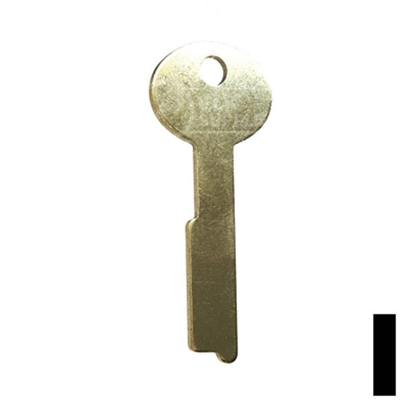 Uncut Key Blank | Flat Steel | S&G | 1063D Flat Steel-Bit-Tubular-Key Ilco