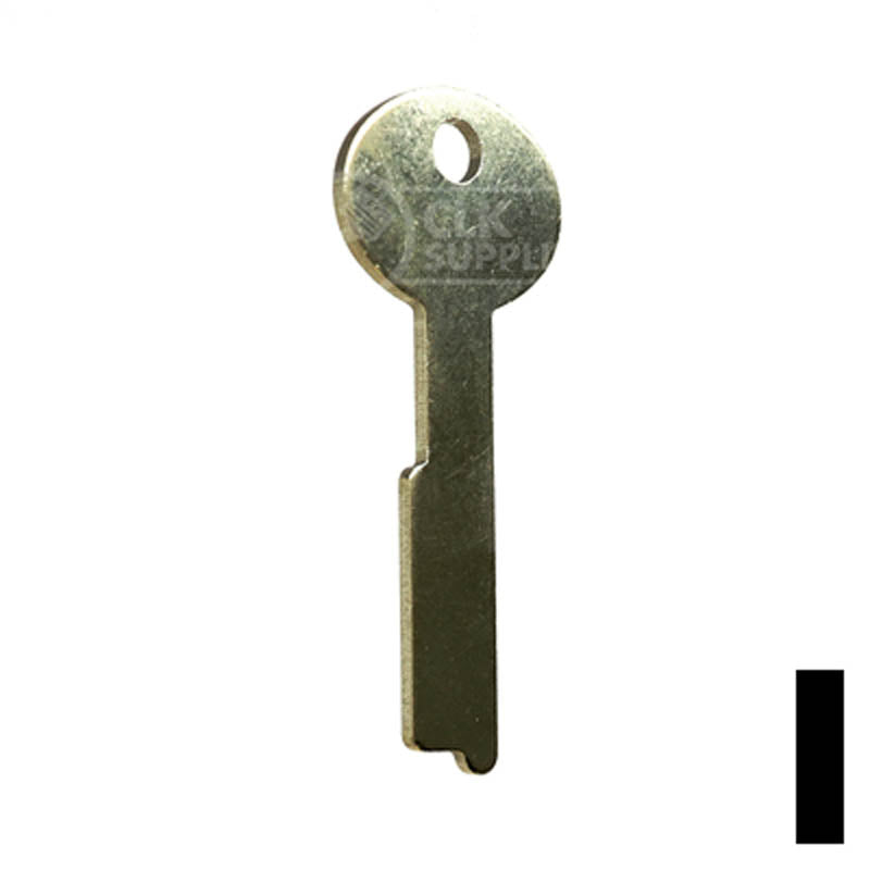 Uncut Key Blank | Flat Steel | S&G | 1063D Flat Steel-Bit-Tubular-Key Ilco
