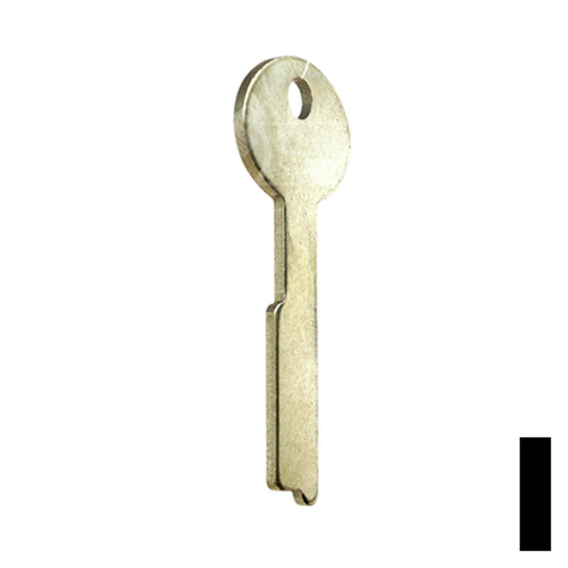 Uncut Key Blank | Flat Steel | S&G | 1063D Flat Steel-Bit-Tubular-Key Ilco