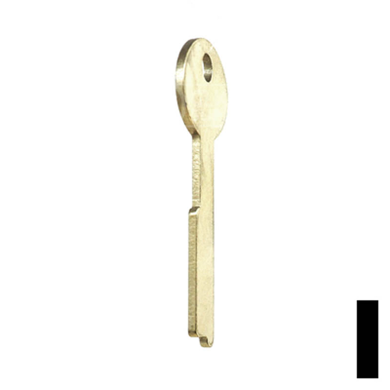 Uncut Key Blank | Flat Steel | S&G | 1063D Flat Steel-Bit-Tubular-Key Ilco
