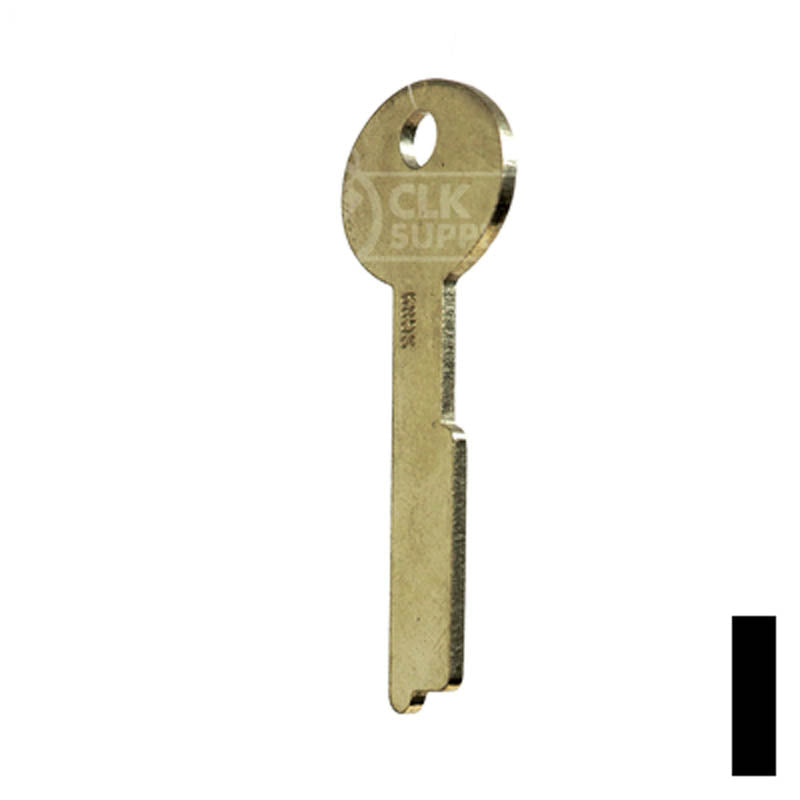 Uncut Key Blank | Flat Steel | S&G | 1063D Flat Steel-Bit-Tubular-Key Ilco