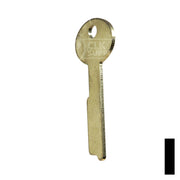 Uncut Key Blank | Flat Steel | S&G | 1063D Flat Steel-Bit-Tubular-Key Ilco