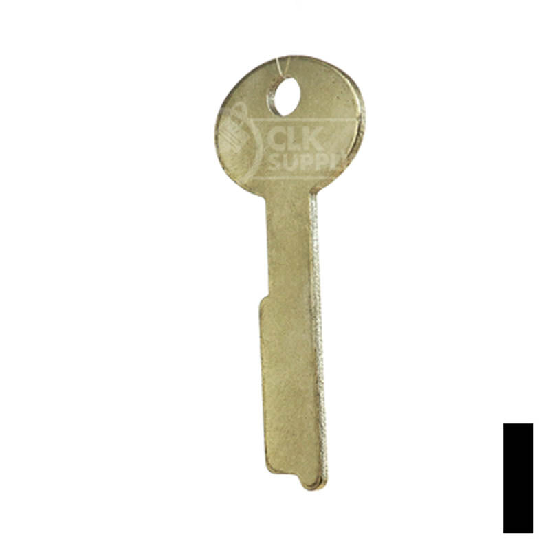 Uncut Key Blank | Flat Steel | S&G | 1063D Flat Steel-Bit-Tubular-Key Ilco