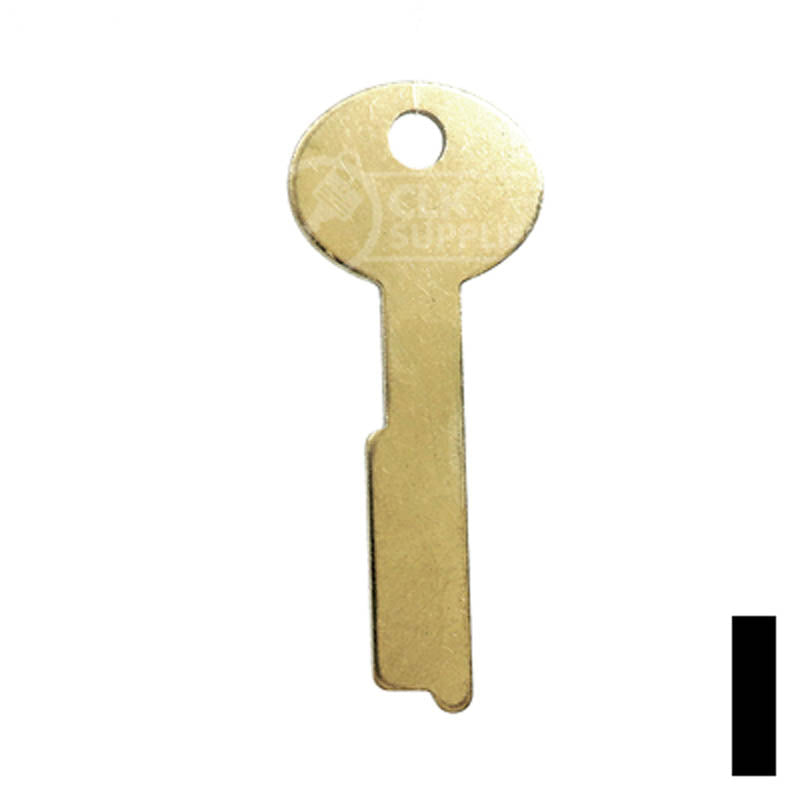 Uncut Key Blank | Flat Steel | S&G | 1063D Flat Steel-Bit-Tubular-Key Ilco