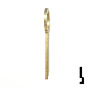 Uncut Key Blank | HHM, York | 1135 Flat Steel-Bit-Tubular-Key Ilco