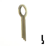 Uncut Key Blank | HHM, York | 1135 Flat Steel-Bit-Tubular-Key Ilco