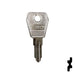 Uncut Key Blank | Lowe & Fletcher | LF30R Flat Steel-Bit-Tubular-Key Ilco