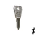 Uncut Key Blank | Lowe & Fletcher | LF30R Flat Steel-Bit-Tubular-Key Ilco