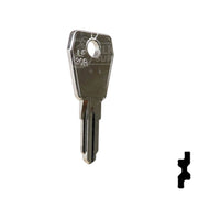 Uncut Key Blank | Lowe & Fletcher | LF30R Flat Steel-Bit-Tubular-Key Ilco