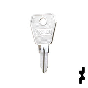 Uncut Key Blank | Lowe & Fletcher | LF30R Flat Steel-Bit-Tubular-Key Ilco