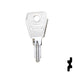 Uncut Key Blank | Lowe & Fletcher | LF30R Flat Steel-Bit-Tubular-Key Ilco