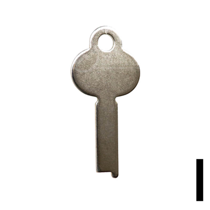 Uncut Key Blank | Miscellaneous | 1303 Flat Steel-Bit-Tubular-Key Ilco