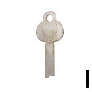Uncut Key Blank | Miscellaneous | 1303 Flat Steel-Bit-Tubular-Key Ilco