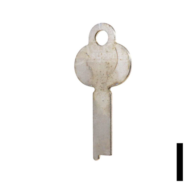 Uncut Key Blank | Miscellaneous | 1303 Flat Steel-Bit-Tubular-Key Ilco