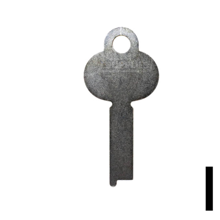 Uncut Key Blank | Miscellaneous | 1303 Flat Steel-Bit-Tubular-Key Ilco