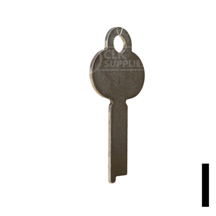 Uncut Key Blank | Miscellaneous | 1303 Flat Steel-Bit-Tubular-Key Ilco