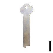 Uncut Key Blank | Miscellaneous | 1309 Flat Steel-Bit-Tubular-Key Ilco