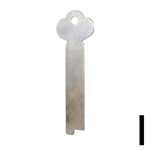 Uncut Key Blank | Miscellaneous | 1309 Flat Steel-Bit-Tubular-Key Ilco