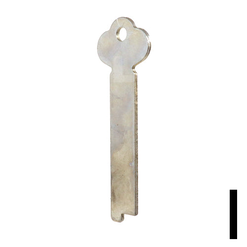 Uncut Key Blank | Miscellaneous | 1309 Flat Steel-Bit-Tubular-Key Ilco