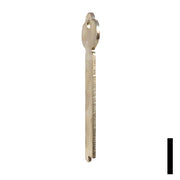 Uncut Key Blank | Miscellaneous | 1309 Flat Steel-Bit-Tubular-Key Ilco