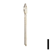 Uncut Key Blank | Miscellaneous | 1309 Flat Steel-Bit-Tubular-Key Ilco