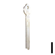 Uncut Key Blank | Miscellaneous | 1309 Flat Steel-Bit-Tubular-Key Ilco