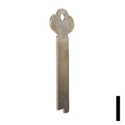 Uncut Key Blank | Miscellaneous | 1309 Flat Steel-Bit-Tubular-Key Ilco