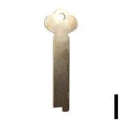 Uncut Key Blank | Miscellaneous | 1309 Flat Steel-Bit-Tubular-Key Ilco
