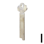 Uncut Key Blank | Miscellaneous | 1309 Flat Steel-Bit-Tubular-Key Ilco