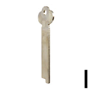 Uncut Key Blank | Miscellaneous | 1309 Flat Steel-Bit-Tubular-Key Ilco