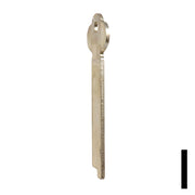 Uncut Key Blank | Miscellaneous | 1309 Flat Steel-Bit-Tubular-Key Ilco