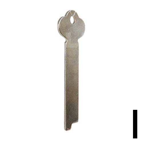 Uncut Key Blank | Miscellaneous | 1309 Flat Steel-Bit-Tubular-Key Ilco